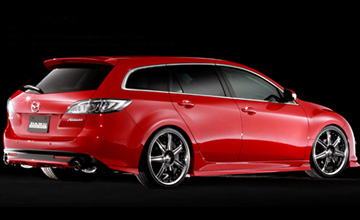 ダムド アテンザ エアロパーツ