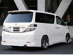 ジアラ ヴェルファイア エアロパーツ