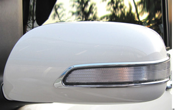 マークX メッキミラーウインカーリング