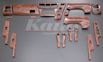 プリウスα(アルファ) インテリアパネル 茶木目