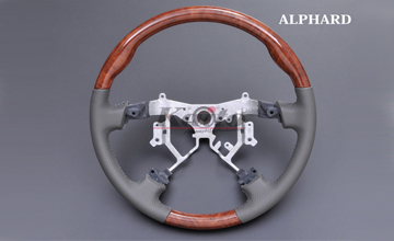 アルファード ウッドステアリング ノーマルタイプ