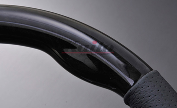 ステップワゴン ウッドステアリング 黒木目