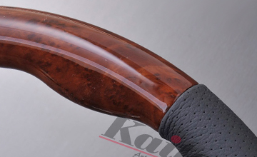 ステップワゴン ウッドステアリング 茶木目