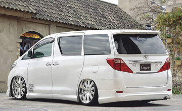 クレイブ アルファード エアロパーツ