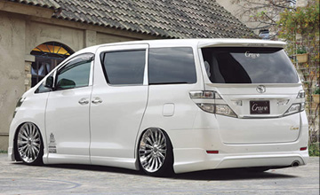 CRAVE(クレイブ) ヴェルファイア エアロ/20系前期【ドレスアップパーツ