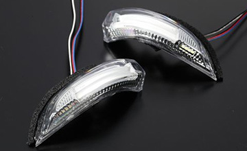 REVIER(レヴィーア) ヴィッツ LEDウインカーミラーレンズ 130系【通販